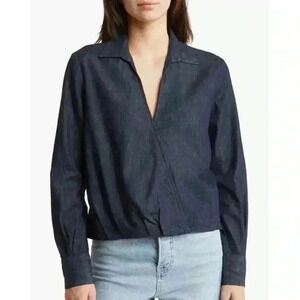AG Adriano Goldschmied Jalin Denim Top